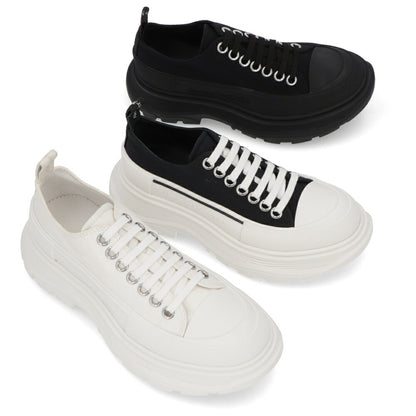 ALEXANDERMCQUEEN スニーカー  ブラック×ホワイト ホワイト×ブラック ホワイト 697072