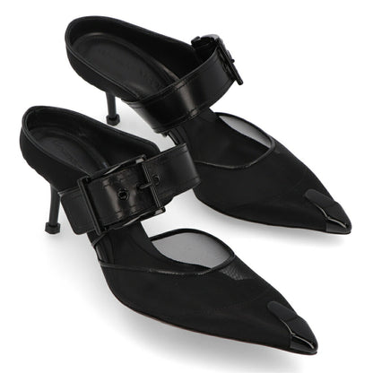 ALEXANDERMCQUEEN サンダル  ブラック ベルト 744485