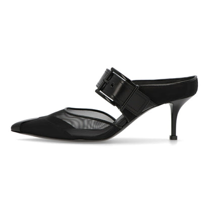 ALEXANDERMCQUEEN サンダル  ブラック ベルト 744485
