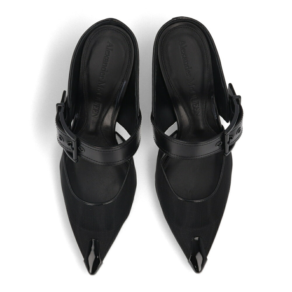 ALEXANDERMCQUEEN サンダル  ブラック ベルト 744485