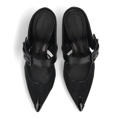 ALEXANDERMCQUEEN サンダル  ブラック ベルト 744485