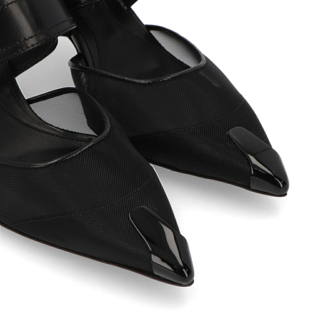 ALEXANDERMCQUEEN サンダル  ブラック ベルト 744485