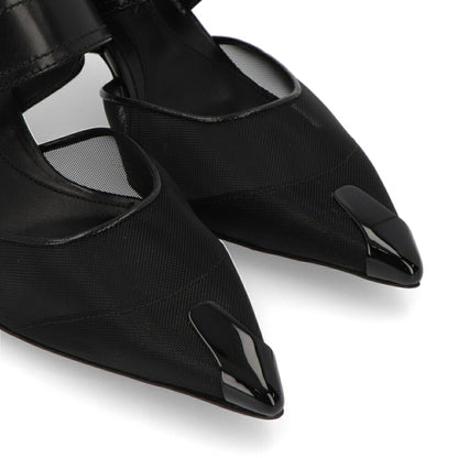 ALEXANDERMCQUEEN サンダル  ブラック ベルト 744485