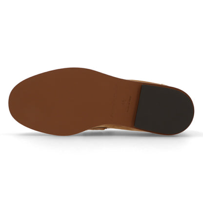 ALEXANDERMCQUEENシューズ  ベージュ イエロー スエード ローファー 777805