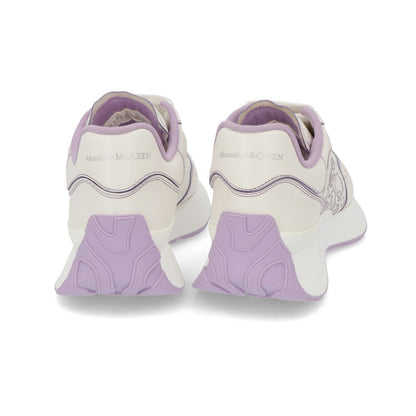 ALEXANDERMCQUEEN スニーカー ホワイト×パープル ツートン 687995