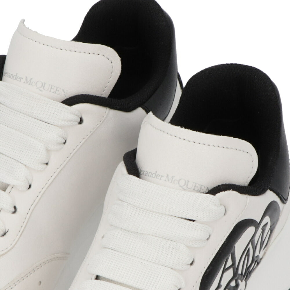 ALEXANDERMCQUEEN スニーカー ホワイト×ブラック バイカラー 691039