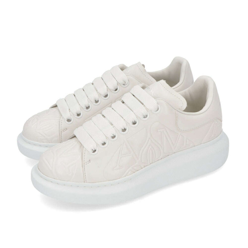 ALEXANDERMCQUEEN スニーカー ホワイト エンボス加工 キルティング 733008