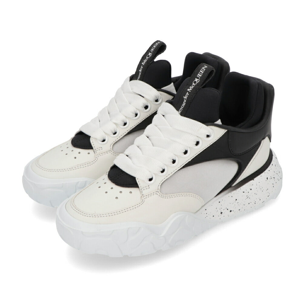 ALEXANDERMCQUEEN スニーカー ホワイト×ブラック  733026