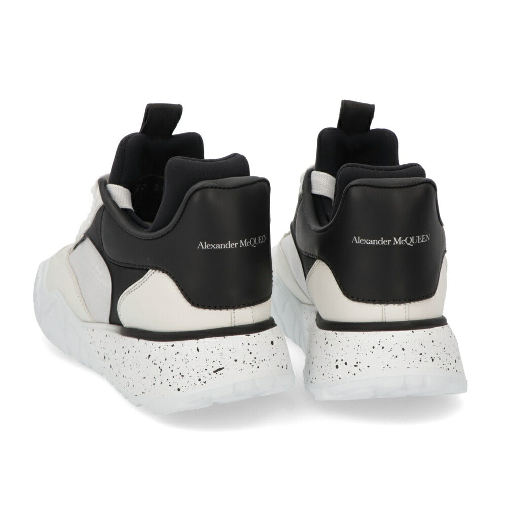ALEXANDERMCQUEEN スニーカー ホワイト×ブラック  733026