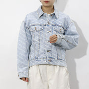 alexander Wang デニムジャケット フォーリングバック 総柄