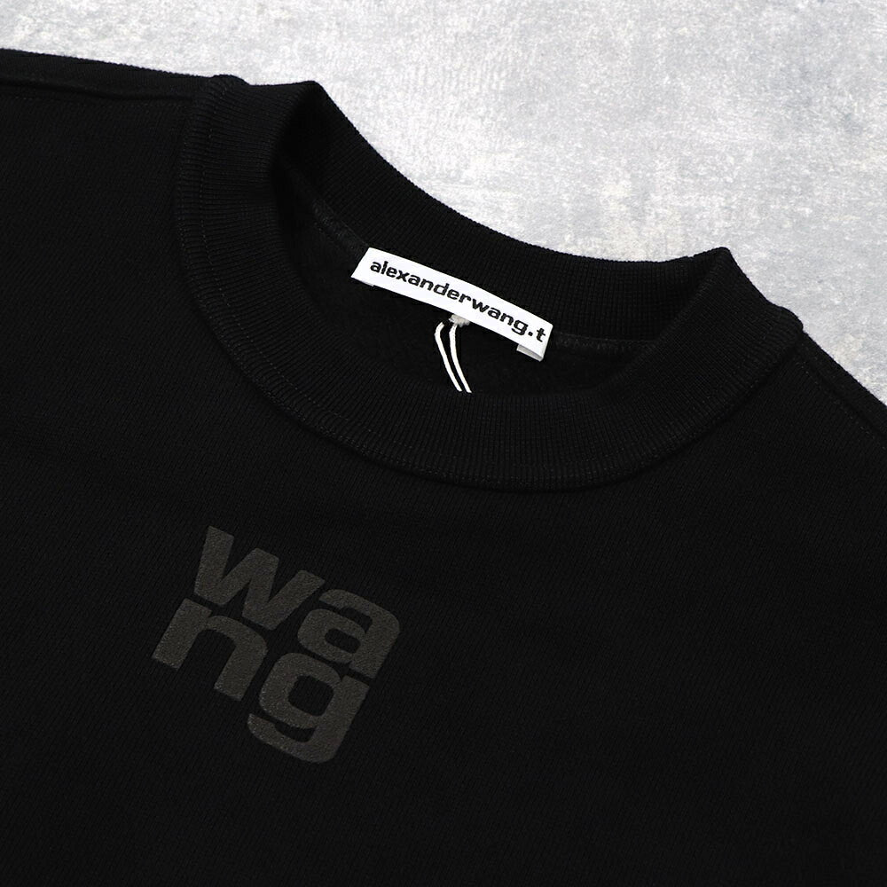 Alexander Wang プルオーバー スウェット ロゴ クロップド丈