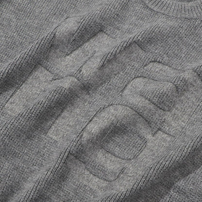 Alexander Wang ロゴ ニット グレー オーバーサイズ