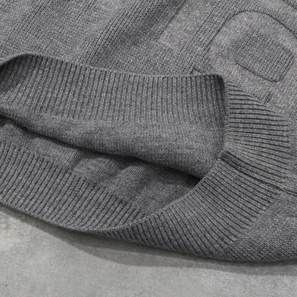 Alexander Wang ロゴ ニット グレー オーバーサイズ