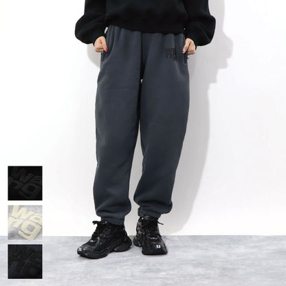 Alexander Wang スウェットパンツ 裏起毛 ロゴ