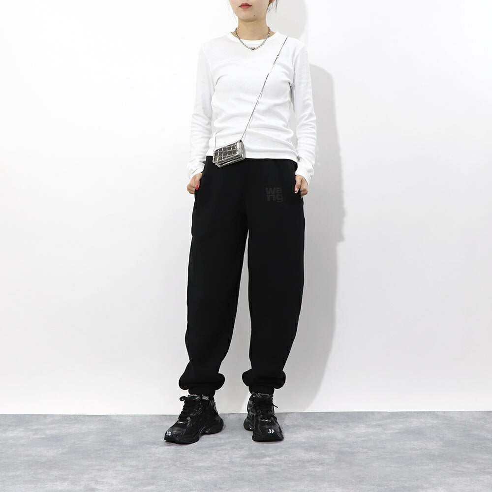 Alexander Wang スウェットパンツ 裏起毛 ロゴ