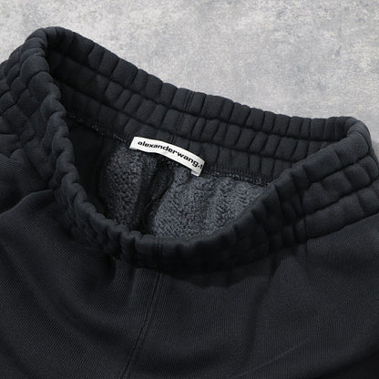 Alexander Wang スウェットパンツ 裏起毛 ロゴ