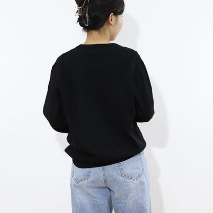AMI PARIS ニット ブラック セーター BFHKS001.001