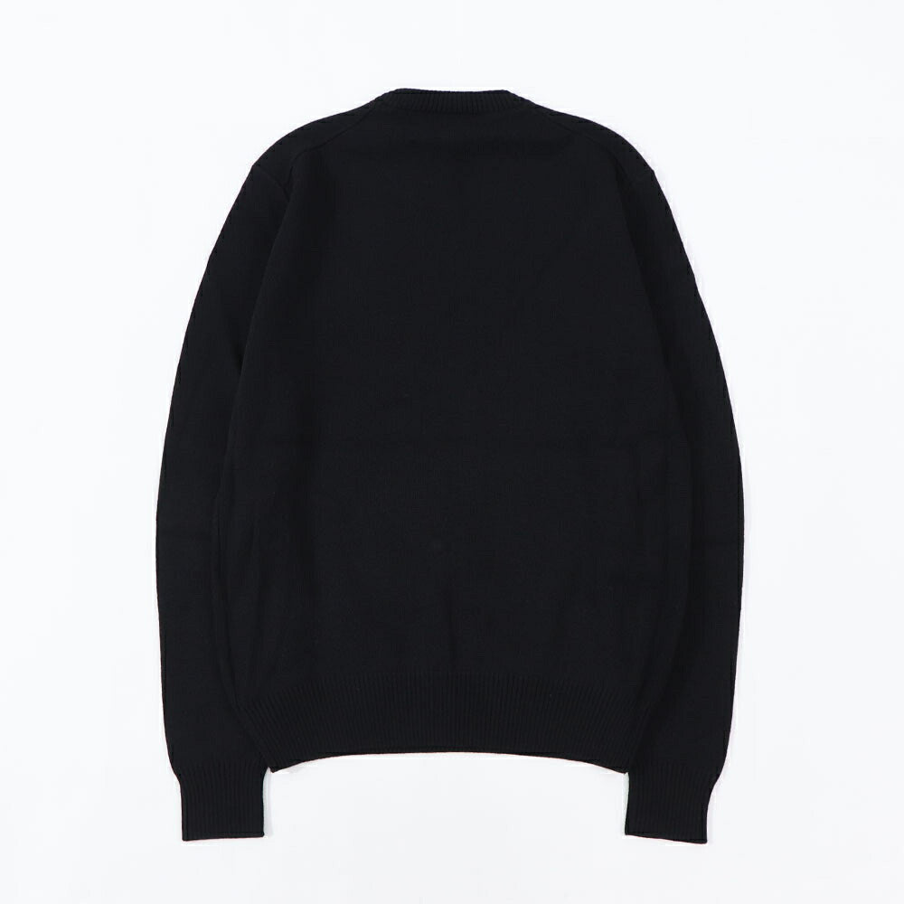 AMI PARIS ニット ブラック セーター BFHKS001.001