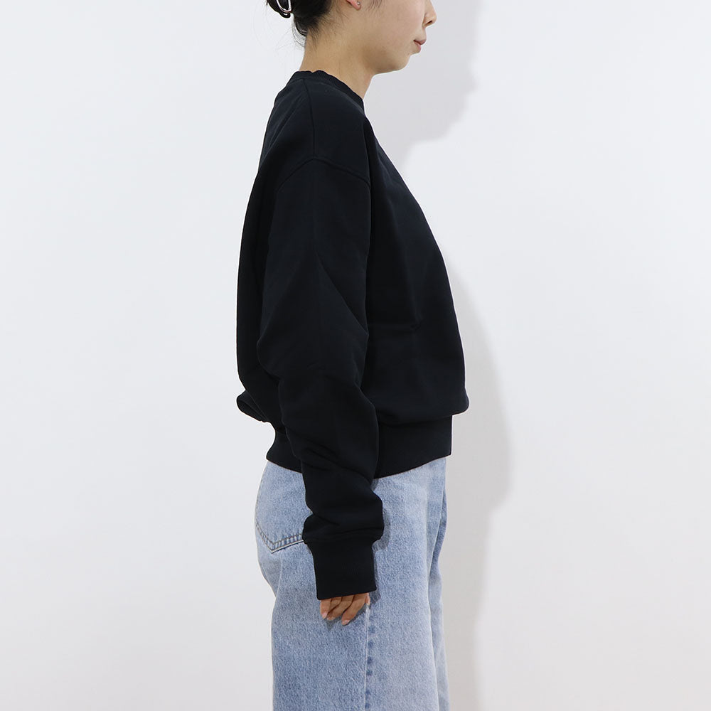 AMI PARIS スウェット・トレーナー ブラック GREY スウェット BFUSW001.730