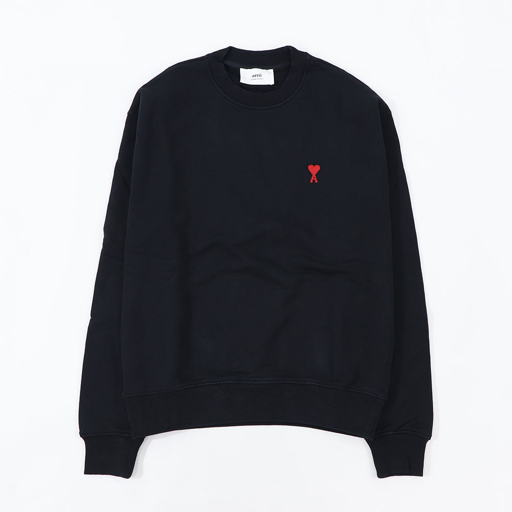 AMI PARIS スウェット・トレーナー ブラック GREY スウェット BFUSW001.730