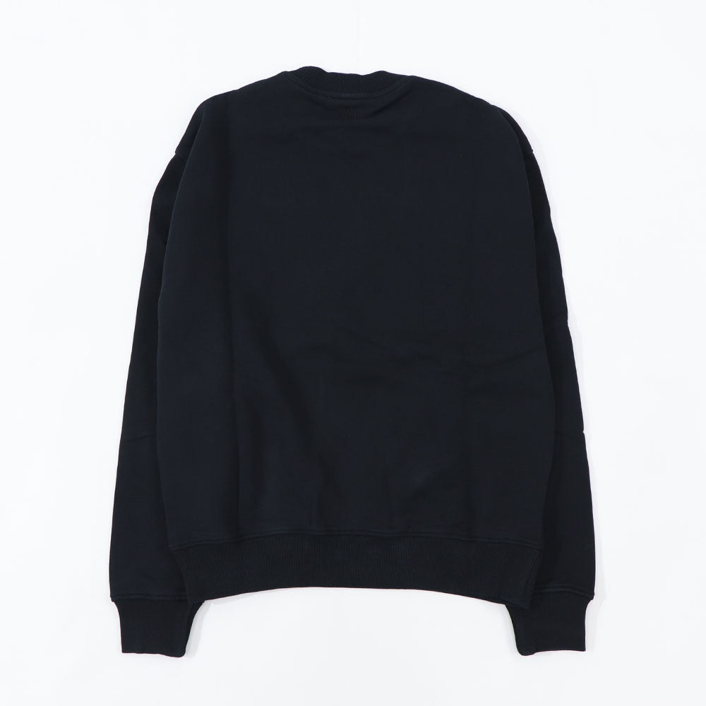 AMI PARIS スウェット・トレーナー ブラック GREY スウェット BFUSW001.730