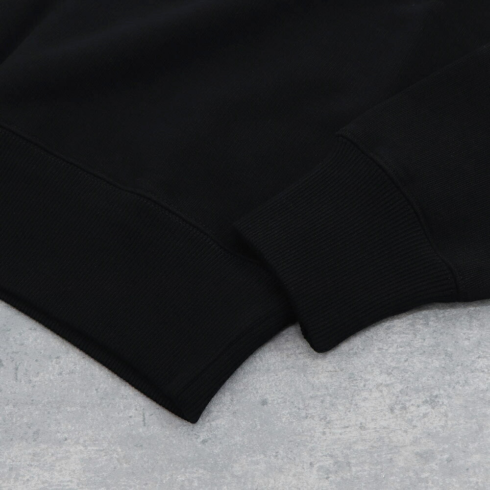 AMI PARIS スウェット RED AMI DE COEUR SSHIRT ブラック ロゴ 刺繍  BFUSW005.747