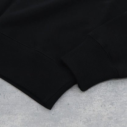 AMI PARIS スウェット RED AMI DE COEUR SSHIRT ブラック ロゴ 刺繍  BFUSW005.747