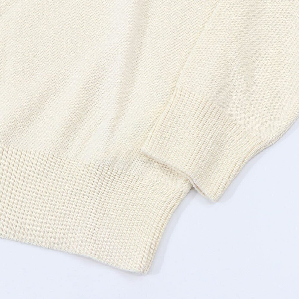 AMI PARIS カーディガン SMALL RED AMI DE COEUR CARDIGAN オフホワイト HKC001.001