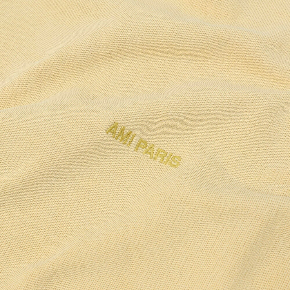 AMI PARIS スウェット グレー クリーム アイボリー ブルー コットン ロゴ USW016.JE0052