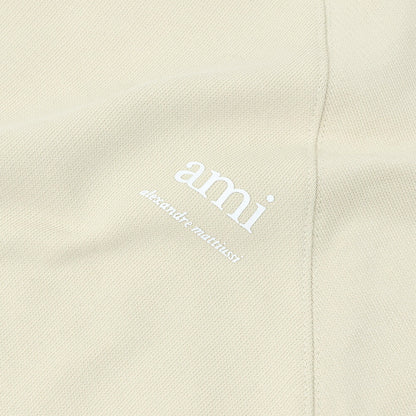 AMI PARIS スウェット ブラック クリーム グレー ロゴプリント  シンプル USW024.747