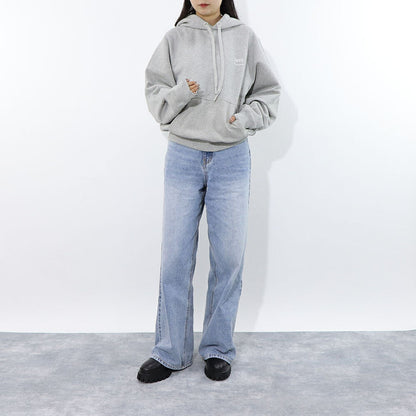 AMI PARIS スウェット ブラック グレー ハートロゴ USW224.747