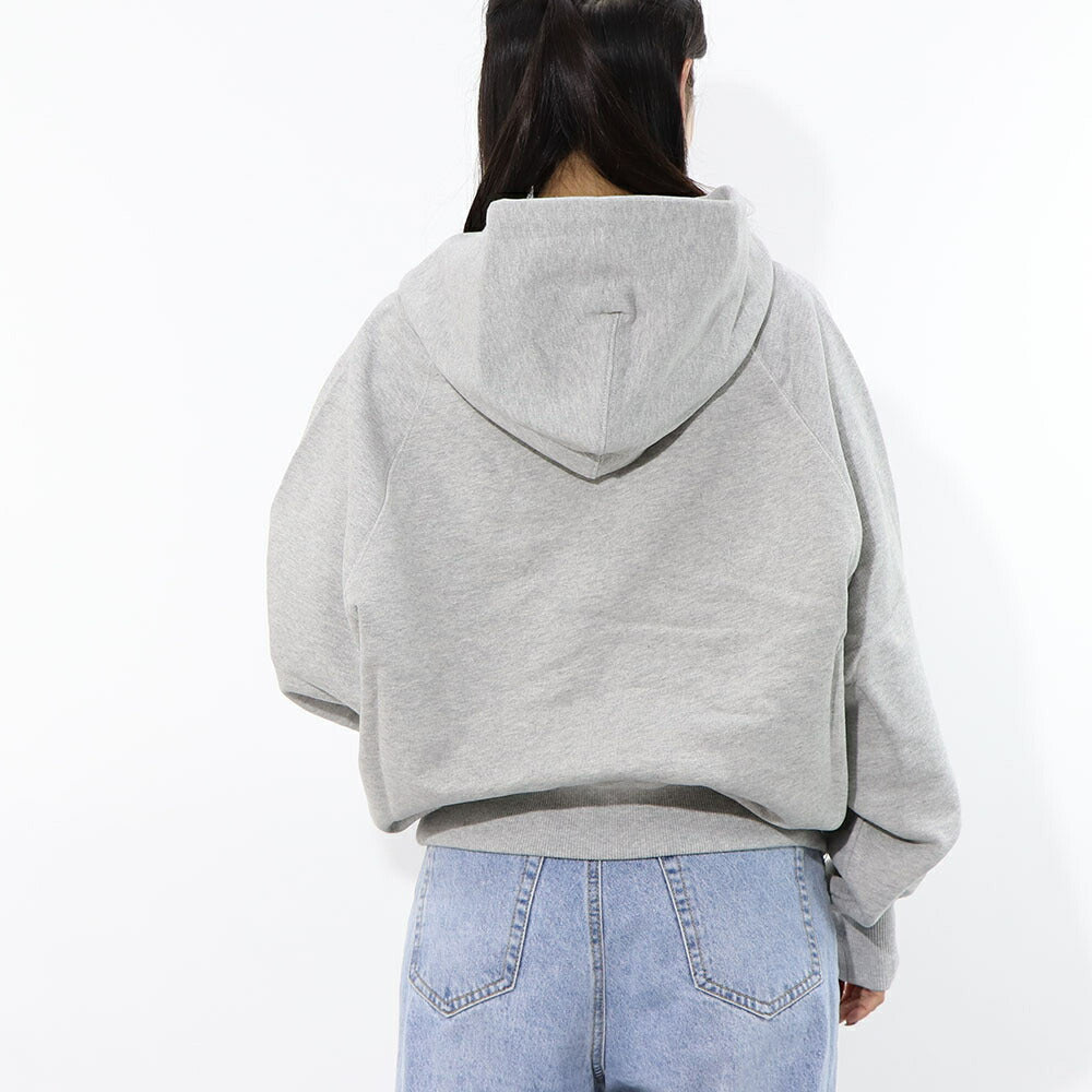 AMI PARIS スウェット ブラック グレー ハートロゴ USW224.747