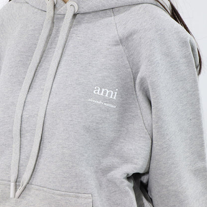 AMI PARIS スウェット ブラック グレー ハートロゴ USW224.747