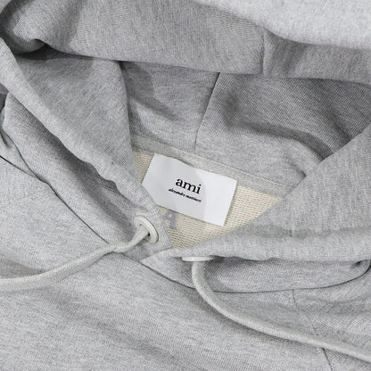 AMI PARIS スウェット ブラック グレー ハートロゴ USW224.747