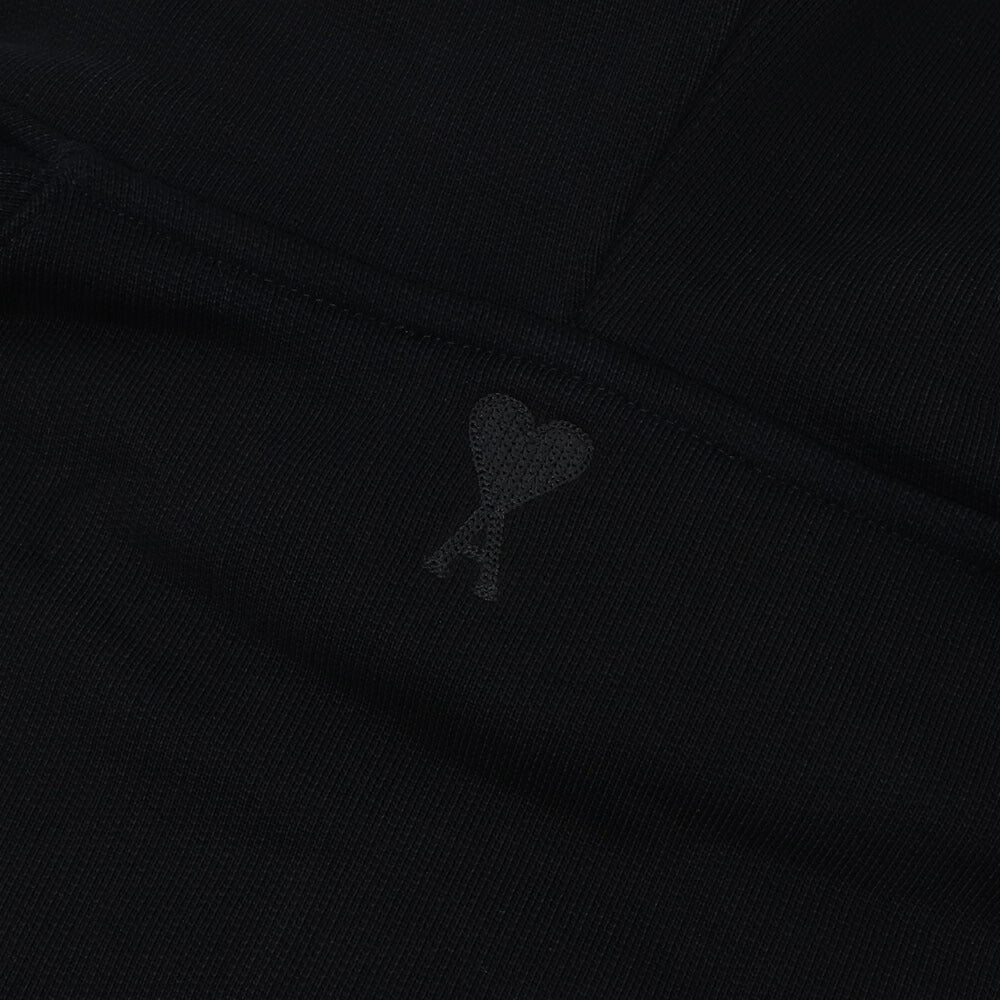 AMI PARIS スウェット ブラック グレー ハートロゴ USW224.747