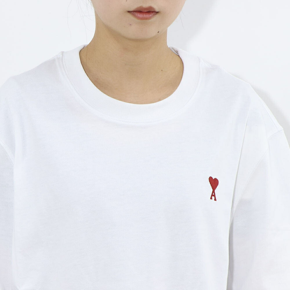 AMI PARIS Tシャツ ホワイト   半袖 BFUTS005.726