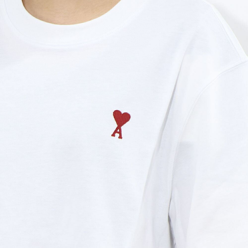 AMI PARIS Tシャツ ホワイト   半袖 BFUTS005.726