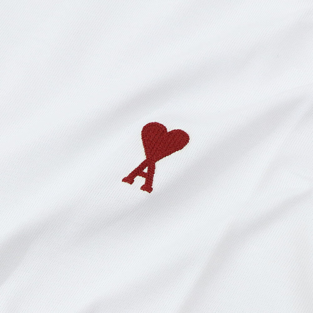 AMI PARIS Tシャツ ホワイト   半袖 BFUTS005.726