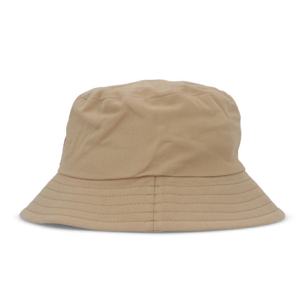 AMI PARIS 帽子 ハット ベージュ バケットハット ハートロゴ 刺繍 UHA246.AW0041