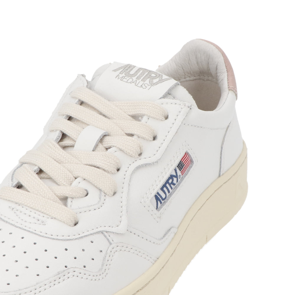 オートリ― ローカットスニーカー  ホワイト ピンク