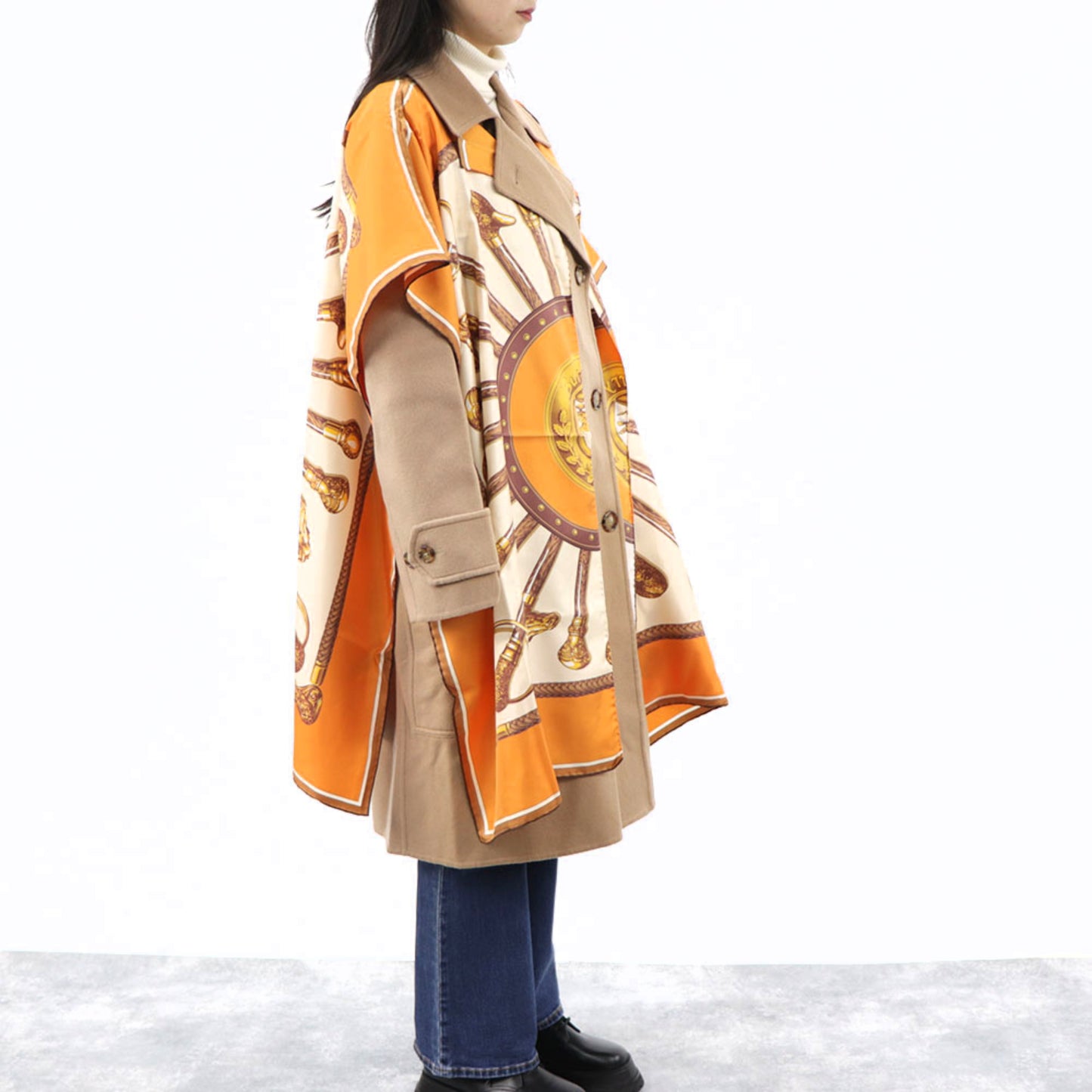 BURBERRY ストール 8027157 A1934 オレンジ