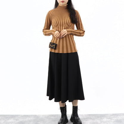 バーバリー ニット 8023921A4572 ブラウン タートルネック