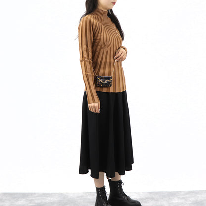 バーバリー ニット 8023921A4572 ブラウン タートルネック