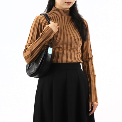 バーバリー ニット 8023921A4572 ブラウン タートルネック