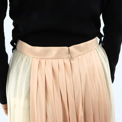 バーバリー プリーツスカート 8019011 A7090 ピンクベージュ