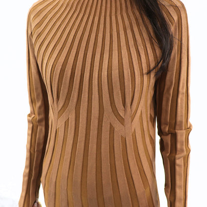 バーバリー ニットワンピース 8023934 A4752 ミモレ丈