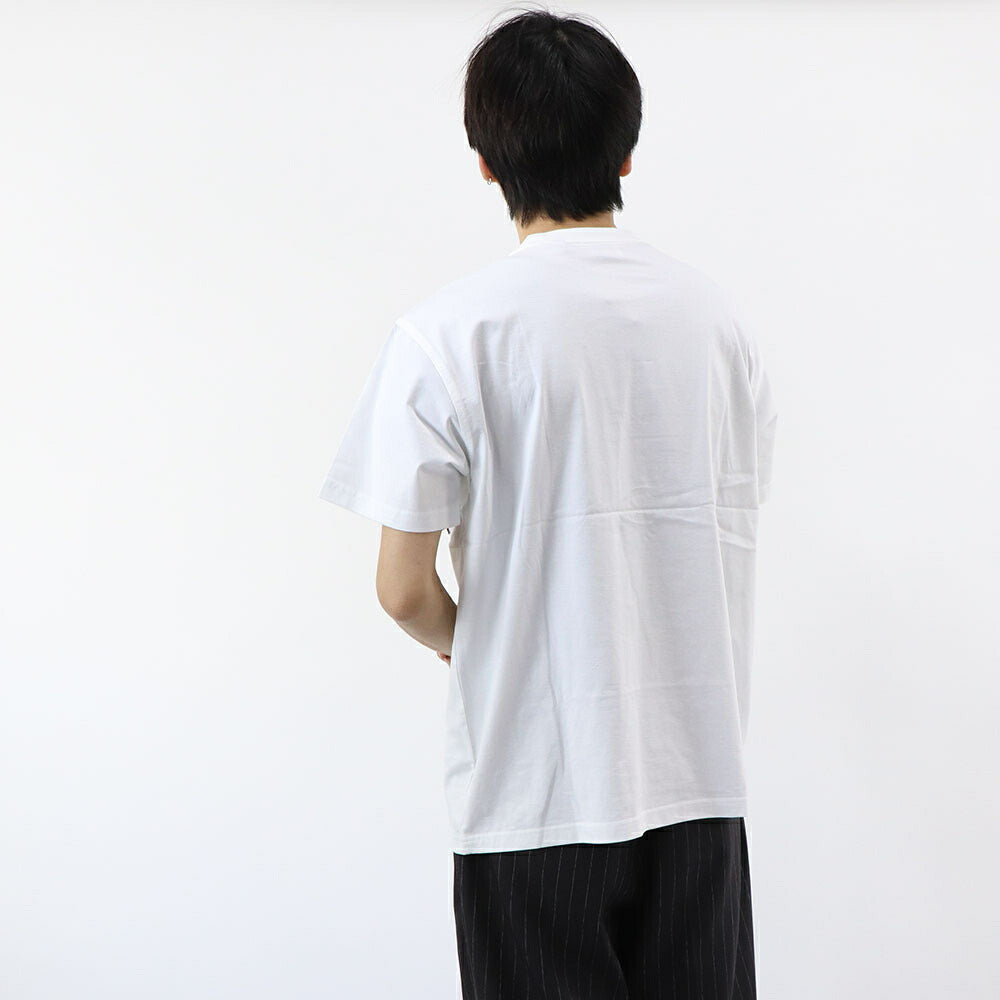 BURBERRY Tシャツ ホワイト バーバリーチェック　ポケット 半袖 8080322