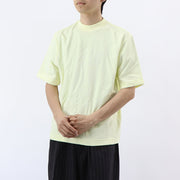 BURBERRY Tシャツ ライトイエロー タオル地 ワンポイント 半袖 8083630