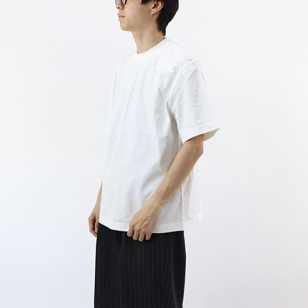 BURBERRY Tシャツ ホワイト 半袖Tシャツ ロゴ 無地 8084966