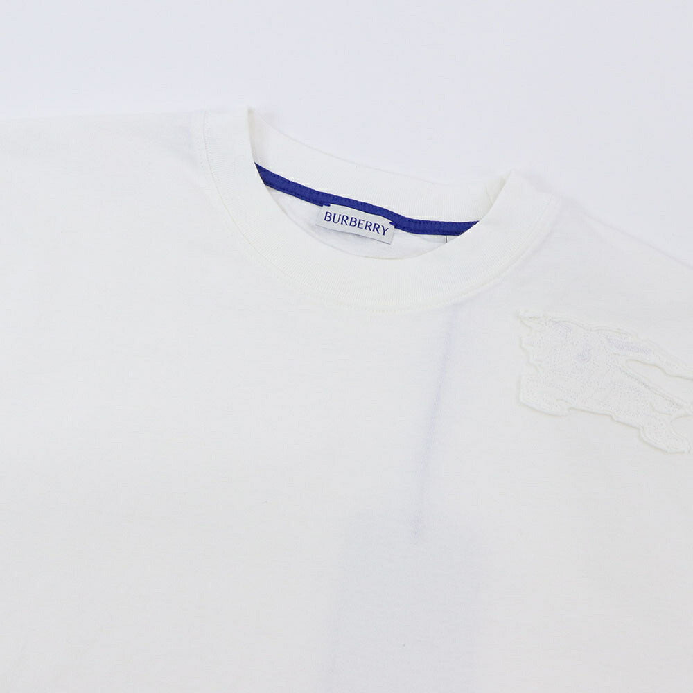 BURBERRY Tシャツ ホワイト 半袖Tシャツ ロゴ 無地 8084966